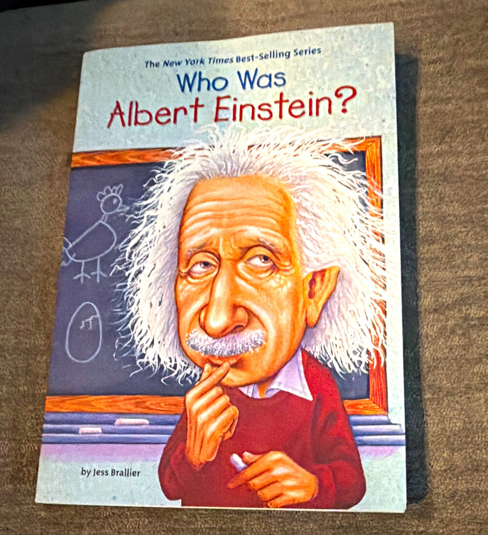 Who Was? Who Was Albert Einstein? by Jess Brallier Paperback, Ages 9-12